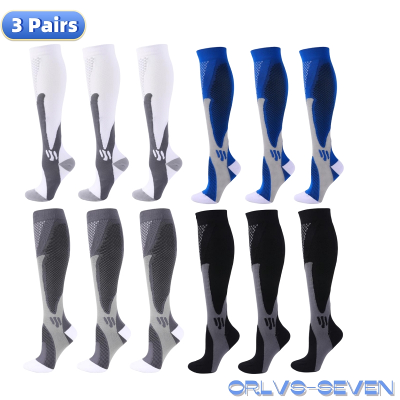 Compression Sock Medical - Size S-XXL 3 Pairs Pack/Socks Compression