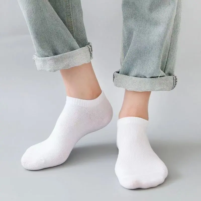 5 Pairs Unisex Casual Plain Co - огляд і ціна Ankle Sock Low Cut