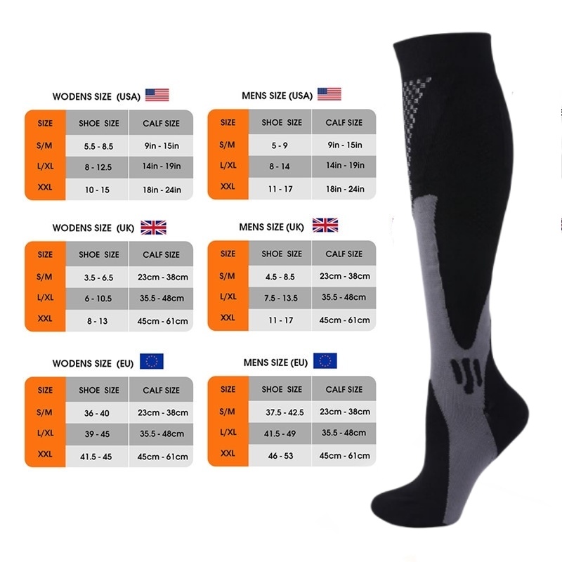 Size S-XXL 3 Pairs Pack/Socks  - огляд і ціна Compression Sock Medical