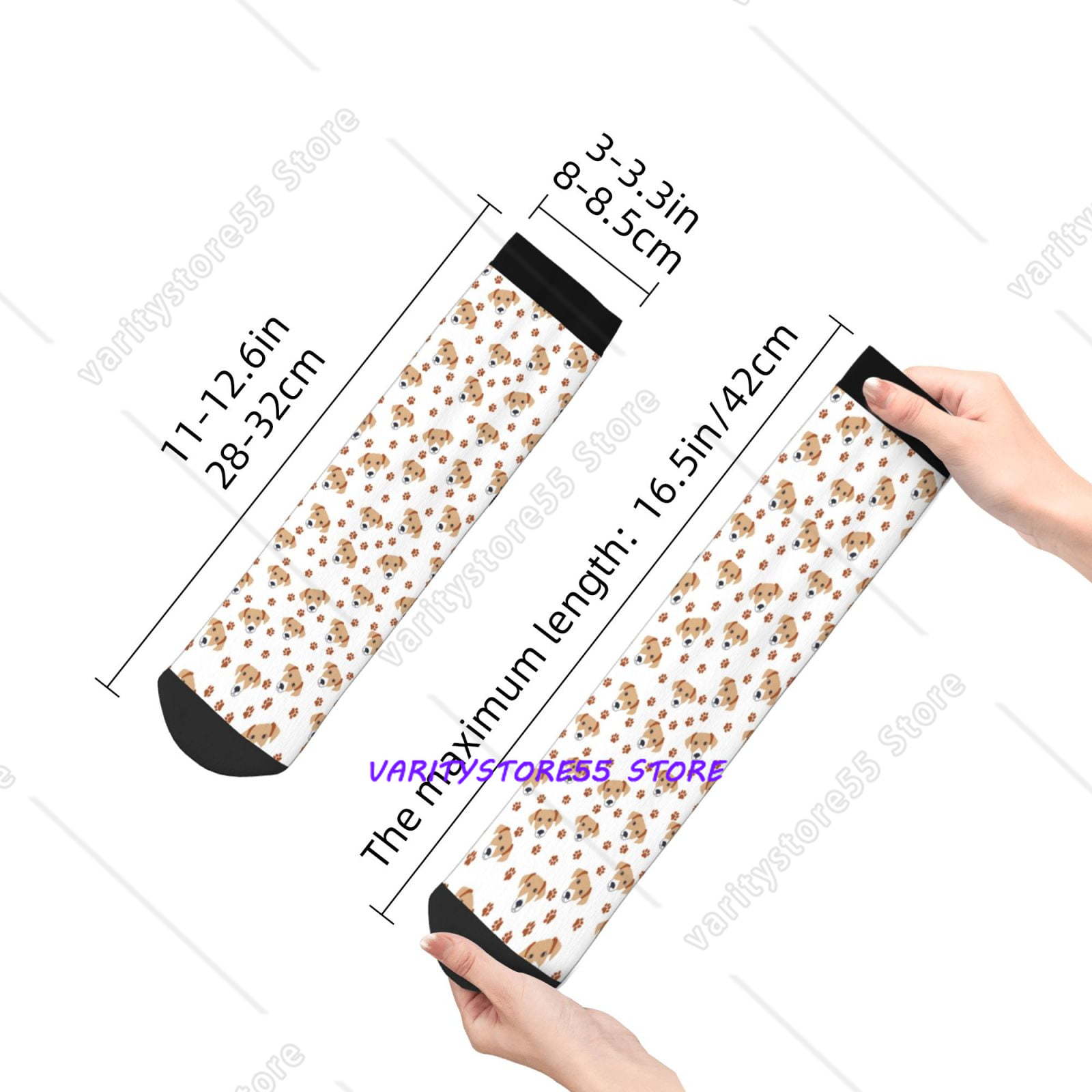 Labrador Retriever Dog Pattern - огляд і ціна Athletic Sock Cushion