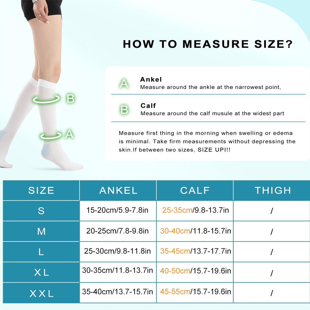 1Pair Medical Anti Embolism Te - огляд і ціна Compression Sock Medical