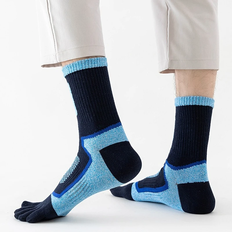 3 Pairs Men Sports Five Finger - огляд і ціна Toe Sock Split