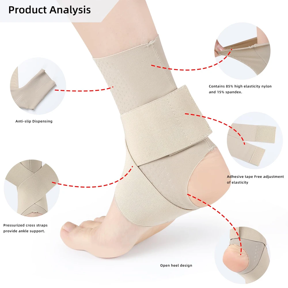 1Pcs Compression Ankle Brace S - огляд і ціна Ankle Brace Sock