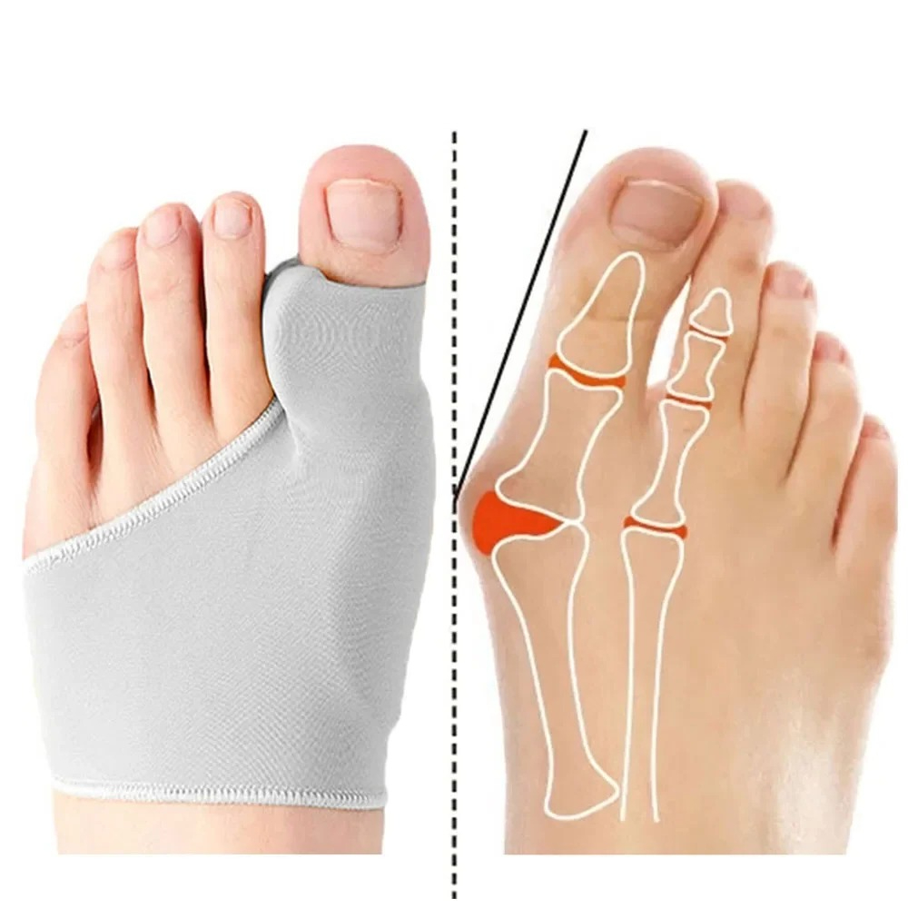 1/2Pair Toe Separator Hallux V - огляд і ціна Ankle Brace Sock