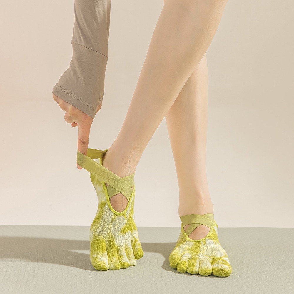 Tie-Dye Women's Five Finger Gr - огляд і ціна Toe Sock Split