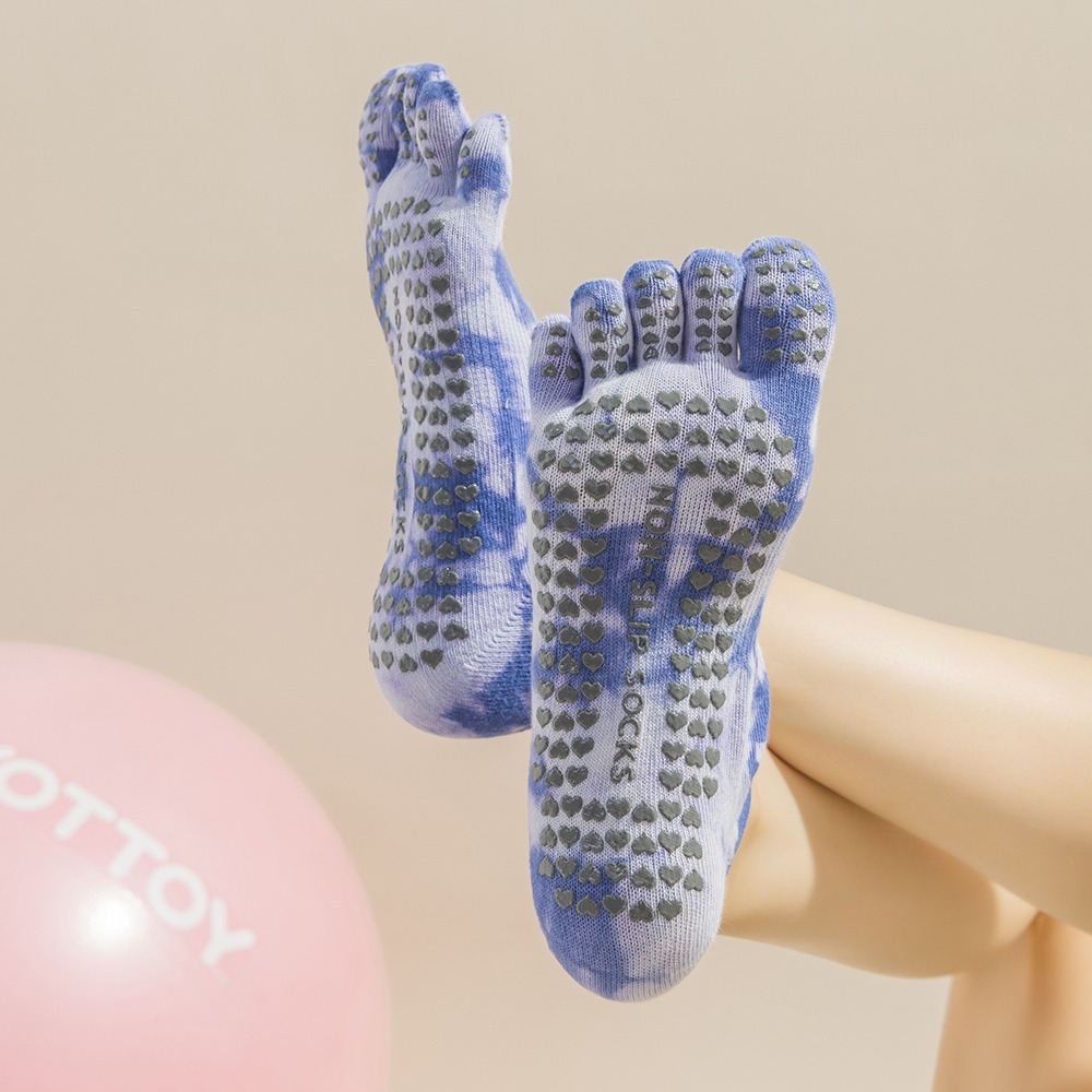 Tie-Dye Women's Five Finger Gr - огляд і ціна Toe Sock Split