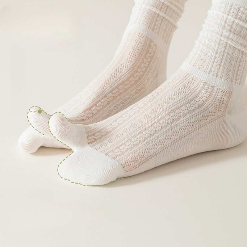 5 Pairs Split-toe Socks Women  - огляд і ціна Toe Sock Split