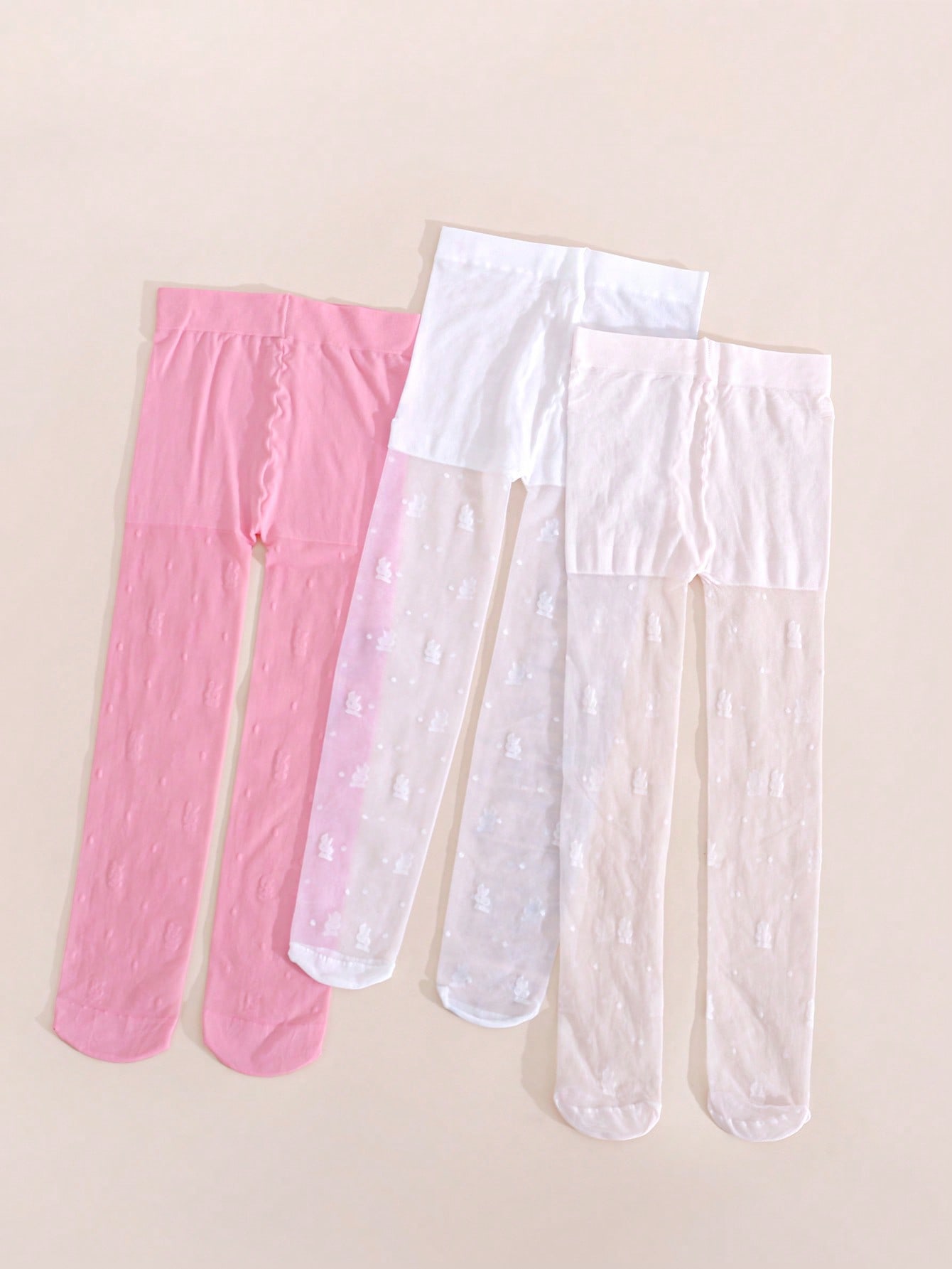 3Pack Girls Rabbit Print Tight - огляд і ціна Tights Pantyhose Sheer