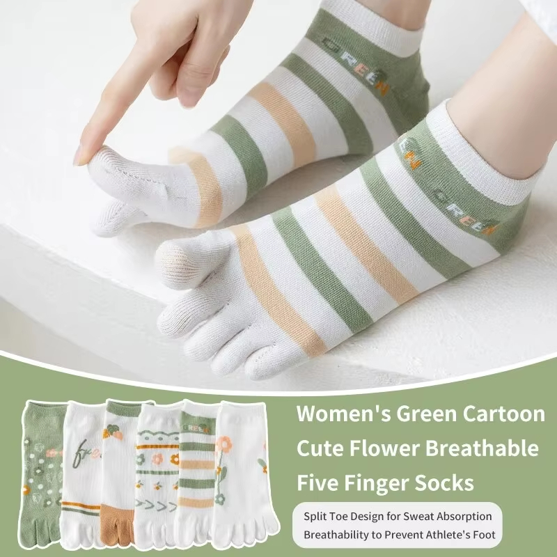 3 Pairs of Women's Spring and  - огляд і ціна Toe Sock Split
