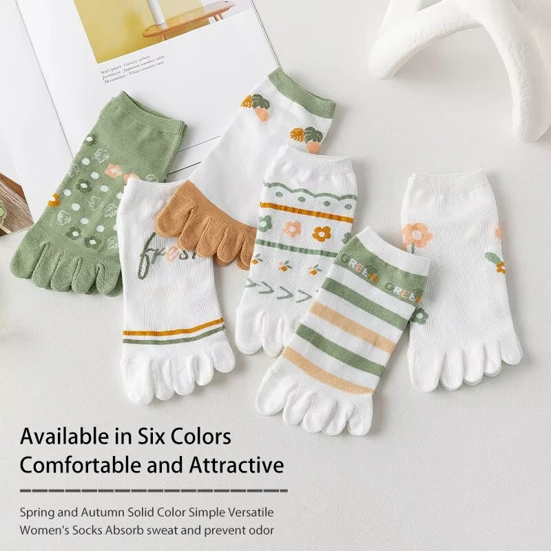 3 Pairs of Women's Spring and  - огляд і ціна Toe Sock Split