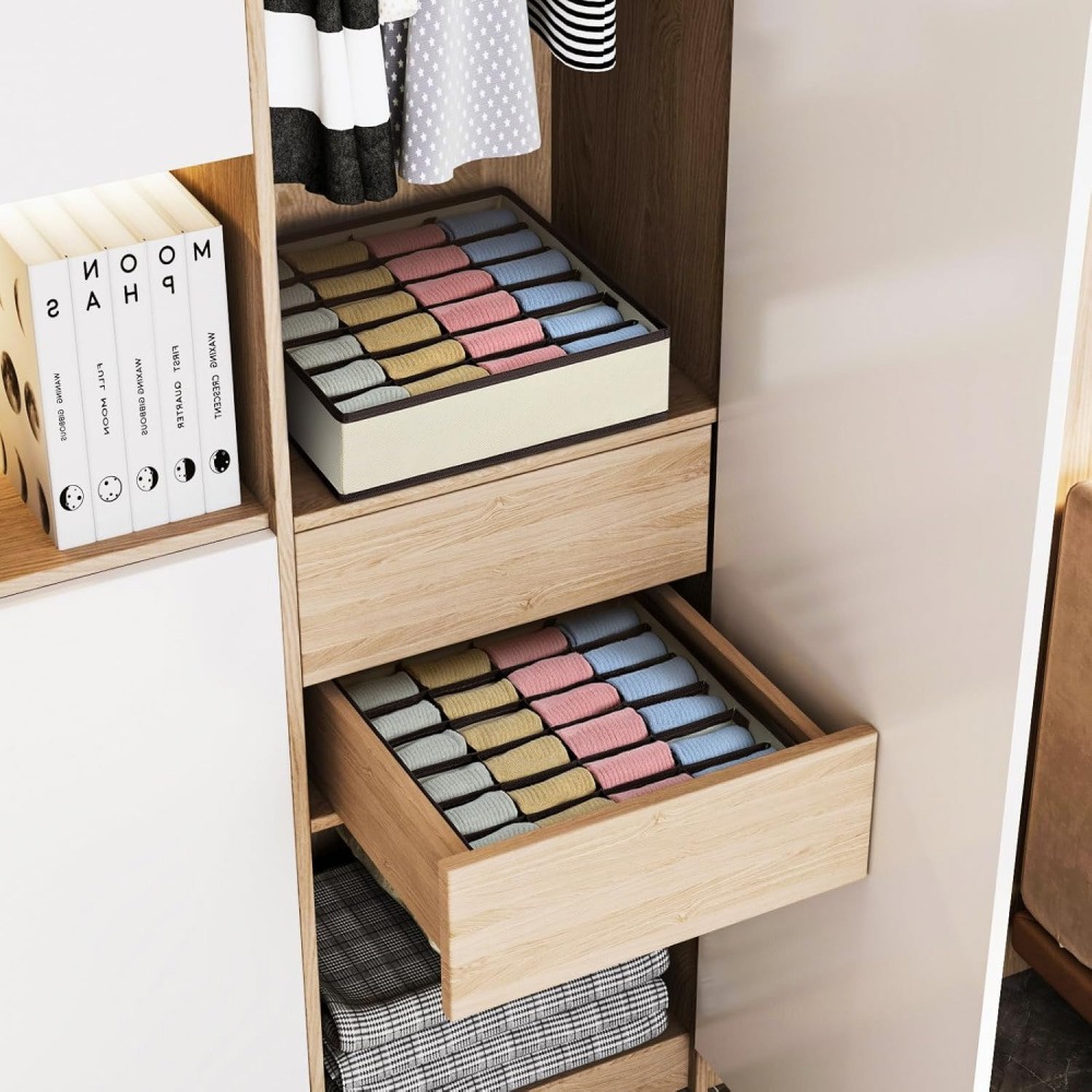 24 Grid Drawer Organizer Tray, - огляд і ціна Sock Organizer Tray