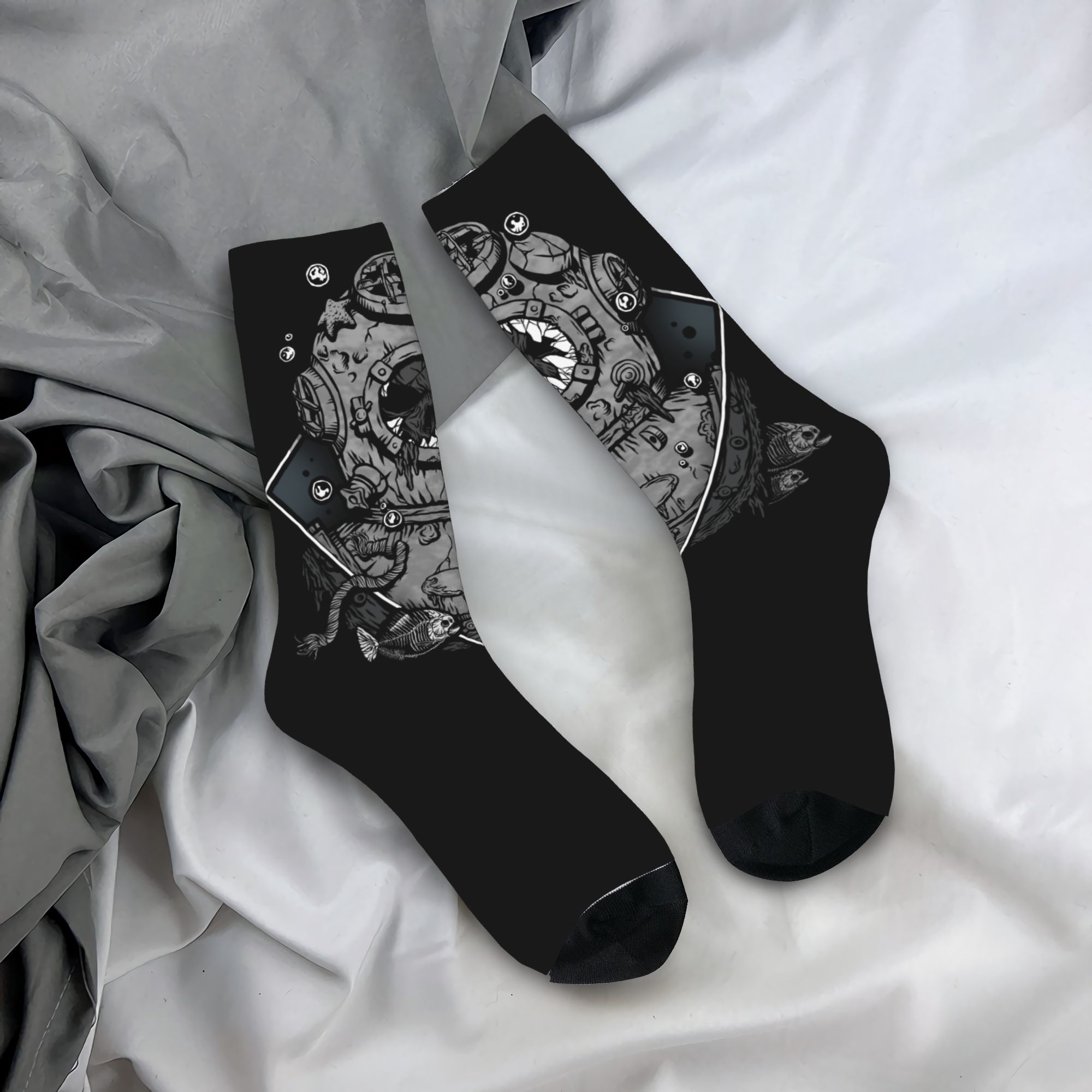 Custom Funny Mens Scuba Diving - огляд і ціна Dress Sock Men