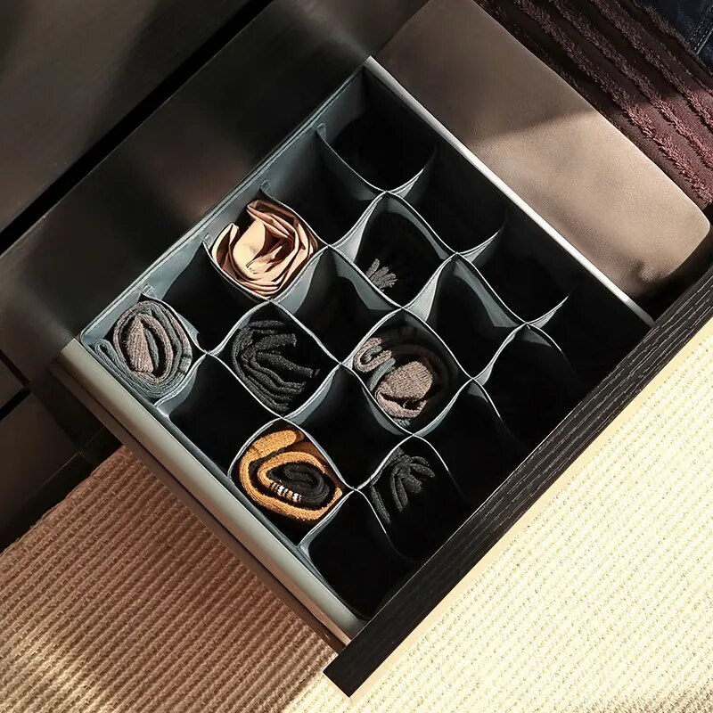 1pc Fabric Underwear Storage B - огляд і ціна Sock Organizer Tray