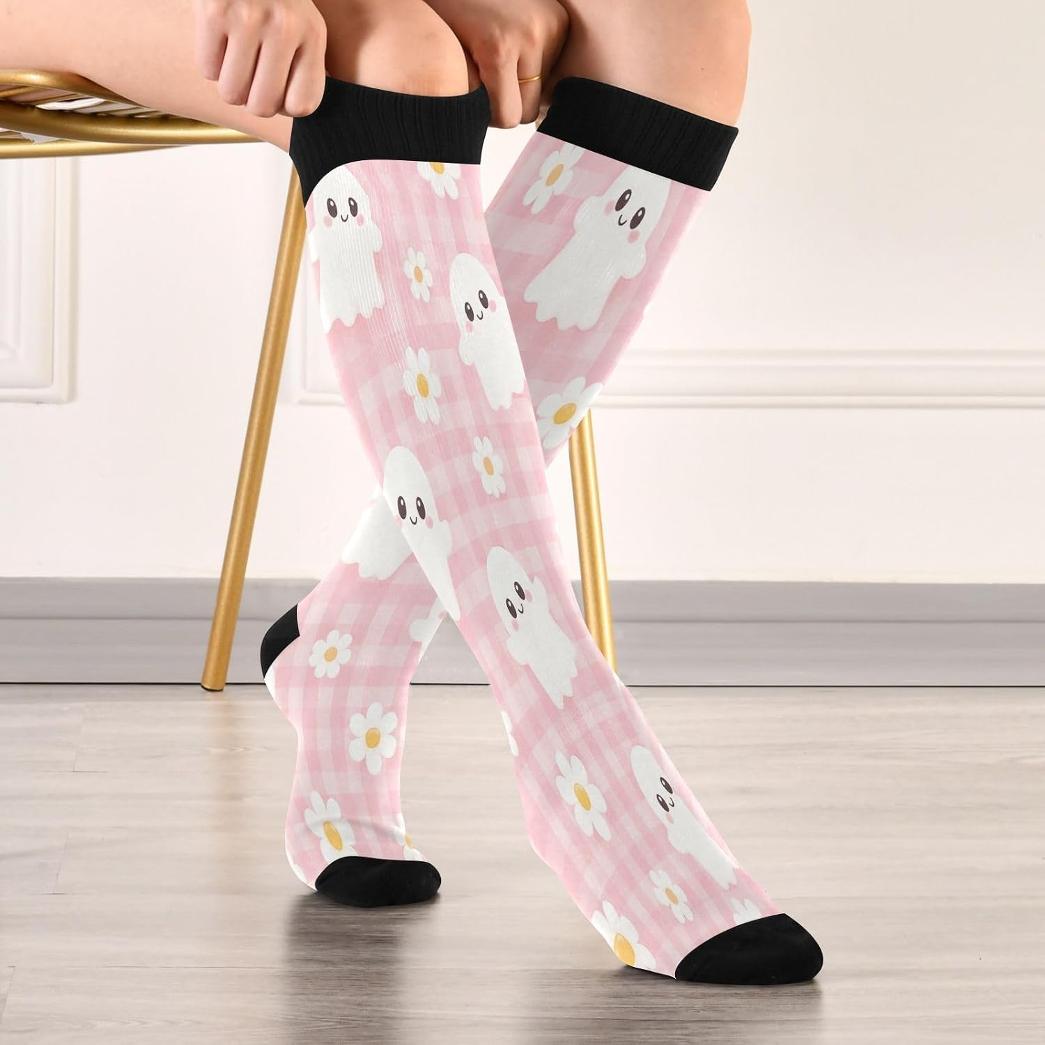 Happy Halloween Compression So - огляд і ціна Knee High Sock Women
