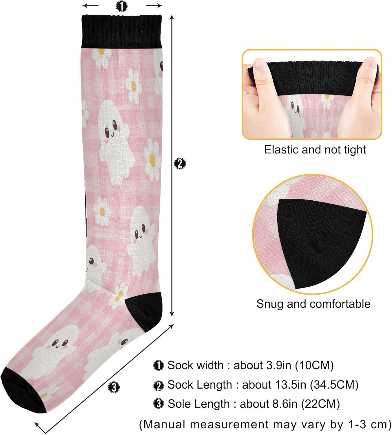 Happy Halloween Compression So - огляд і ціна Knee High Sock Women