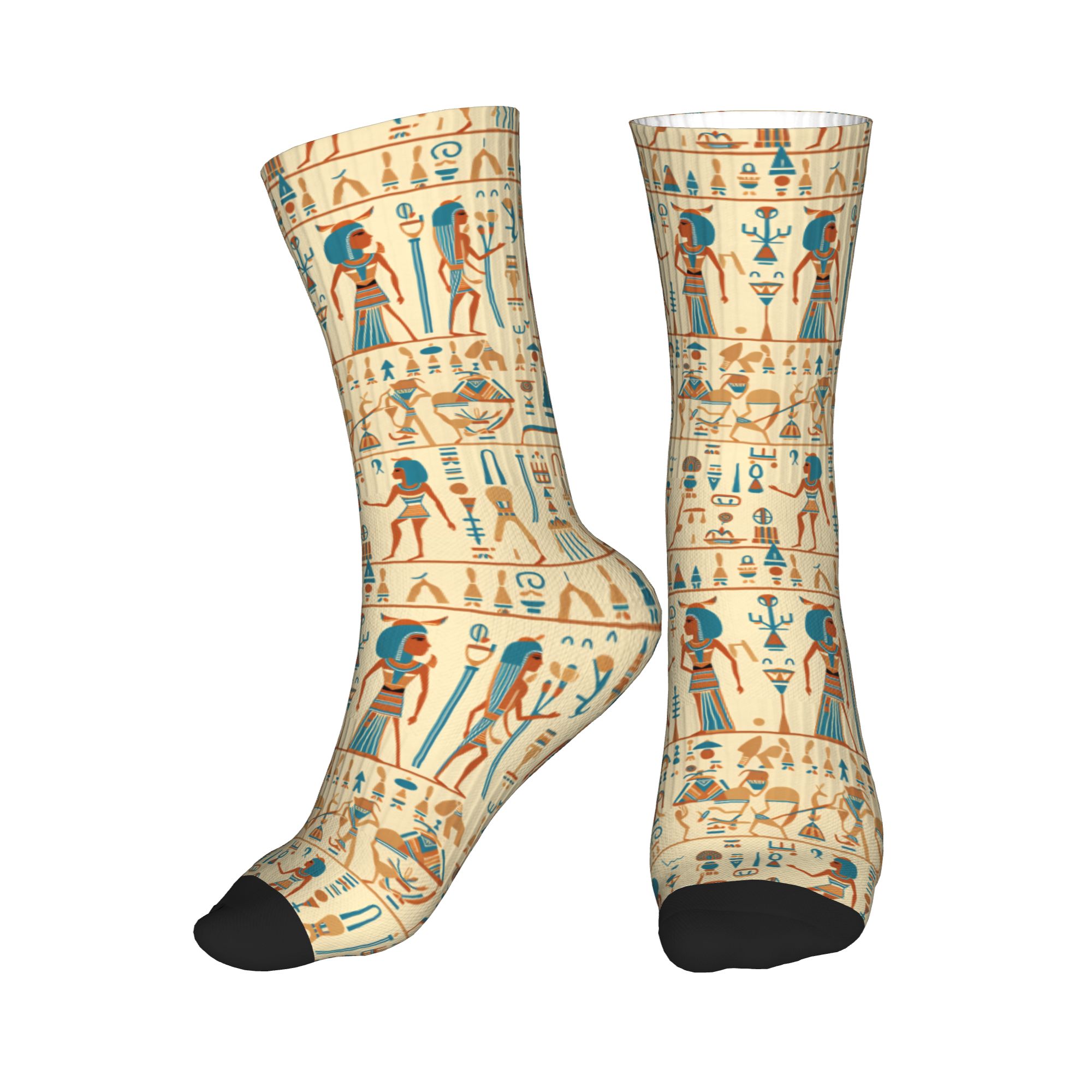 Egyptian Gods And Symbols Patt - огляд і ціна Dress Sock Men