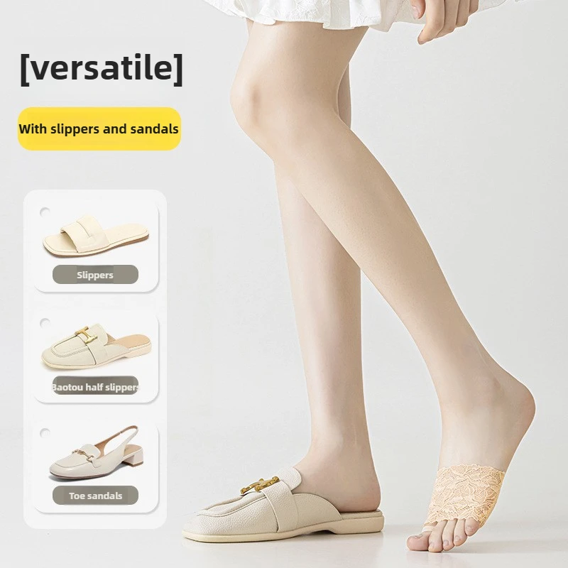 1-10Pairs Women Lace Loafer So - огляд і ціна Invisibility Sock Loafer