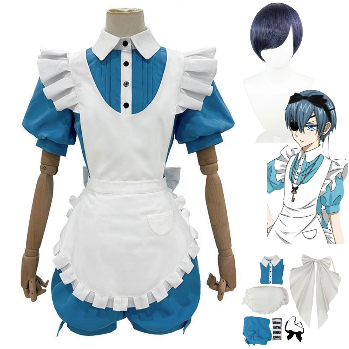 Anime Ciel Phantomhive Smile C - огляд і ціна Dress Sock Men