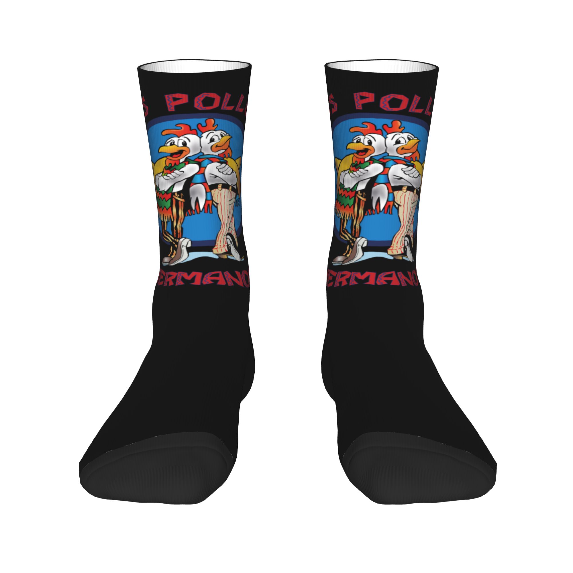 Custom Funny Los Pollos Herman - огляд і ціна Dress Sock Men