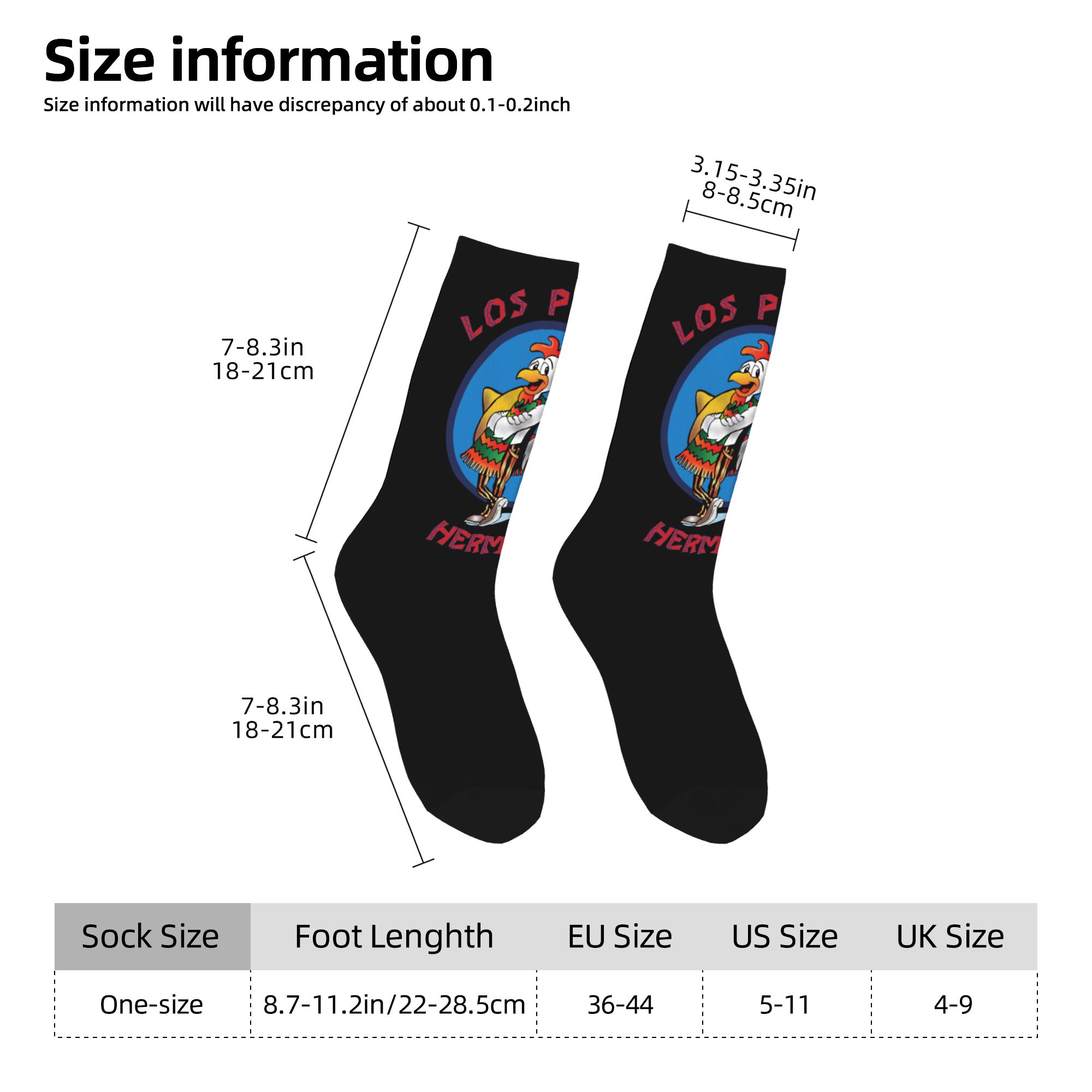 Custom Funny Los Pollos Herman - огляд і ціна Dress Sock Men