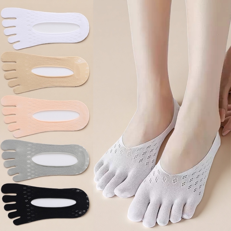 Women's Toe Socks, No Show Inv - огляд і ціна No Show Sock Women